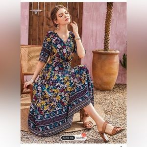 SHEIN floral dress. Never worn